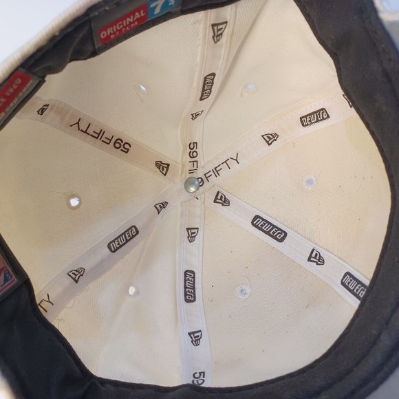 New Era 59Fifty Hardwood Classics Houston Rockets Size 7 1/4 Raised Logo Wool - Picture 6 of 12